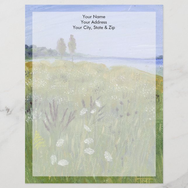 Queen Anne's Lace Letterhead (Front)