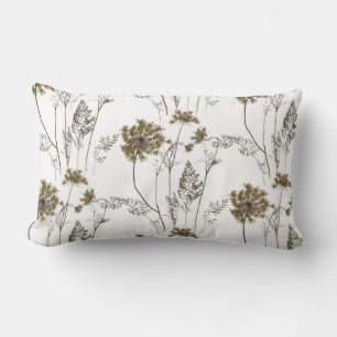 Queen Anne's Lace on a Lumbar Pillow