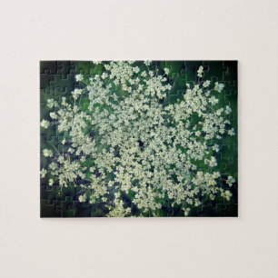 Queen Anne's Lace Relaxing Self-Care Jigsaw Puzzle