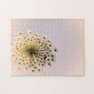Queen Anne's Lace stylised Jigsaw Puzzle