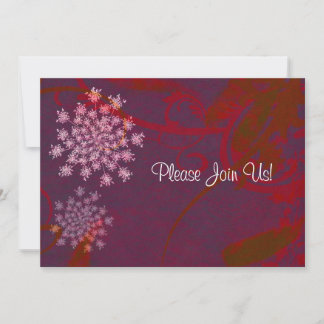Queen Anne's Lace Wedding Invitation