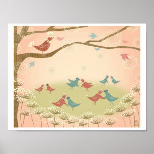 Queen Anne's Masquerade Illustration Print