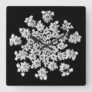 'Queen Anne's Snowflake' Wall Clock