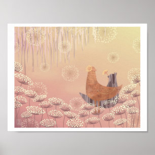 Queen Anne's Sweet Memory2 Illustration Print