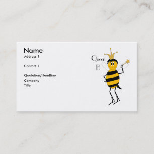 Queen B Profile Card