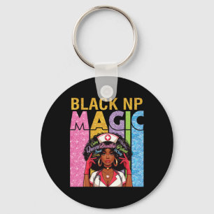 Queen Beautiful Caring Smart Drug Patient Black Np Key Ring