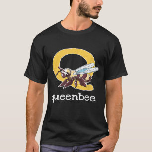 Queen Bee Alphabet Letter Beekeeper Kids T-Shirt