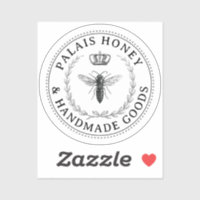 Queen Bee Apiary Product Honey Logo Wreath Crown