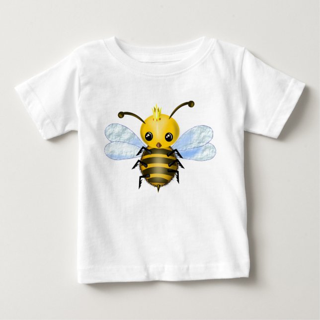 Queen Bee Baby T-Shirt - Painting (Front)