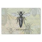 Queen Bee Bug Insect Antique Illustration