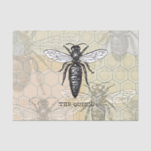 Queen Bee Bug Insect Bees Illustration Tissue Paper