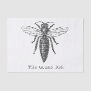 Queen Bee Bug Insect Bees Illustration Tissue Paper