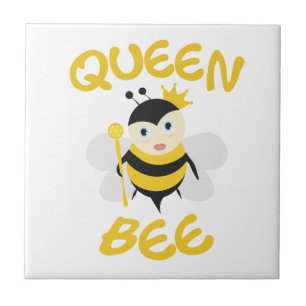 Queen Bee Ceramic Tile