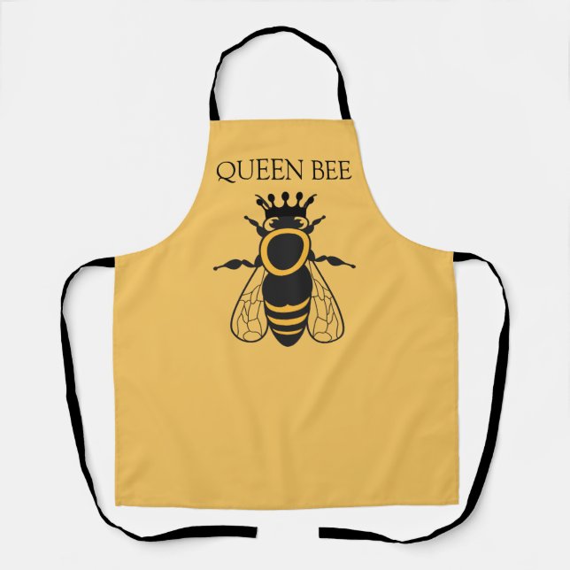 Queen Bee Chef Personalise Apron (Front)