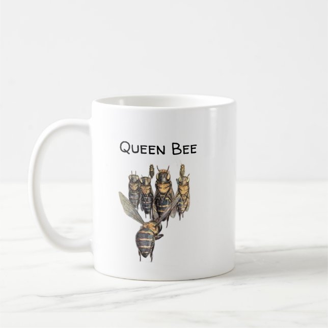 Queen Bee Coffee Mug (Left)