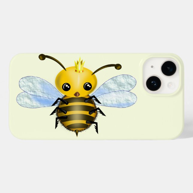 Queen Bee - Custom Colours - Text Case-Mate iPhone Case (Back (Horizontal))