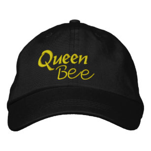 Queen Bee Embroidered Hat
