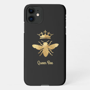 Queen Bee faux foil logo iPhone 11 Case