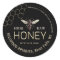 Queen Bee Honey Jar Label Local Raw Hand Bottled 