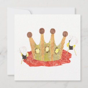 Queen Bee Invitation