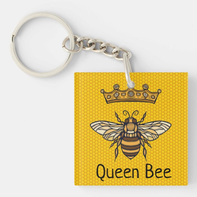 Queen Bee Key Ring (Front)