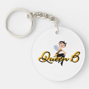 queen bee key ring