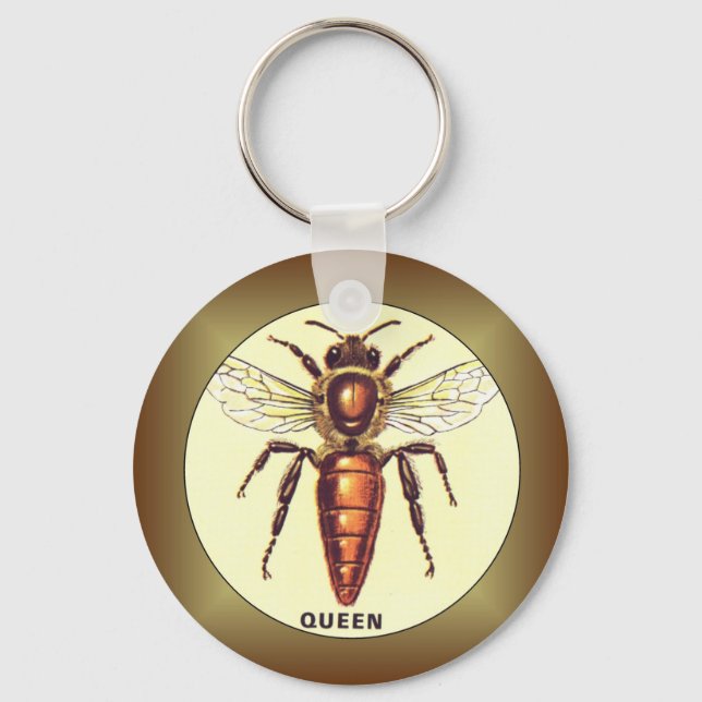 Queen Bee Key Ring (Front)