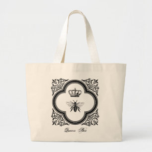 Queen Bee Large Tote Bag
