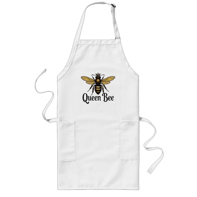 Queen Bee Long Apron (Front)