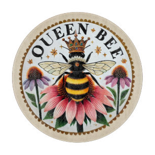 Queen Bee Mother's Day Bees Cutting Board