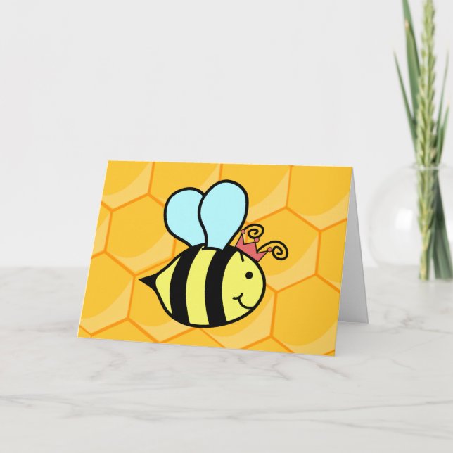 Queen Bee Mothers Day Card (Front)