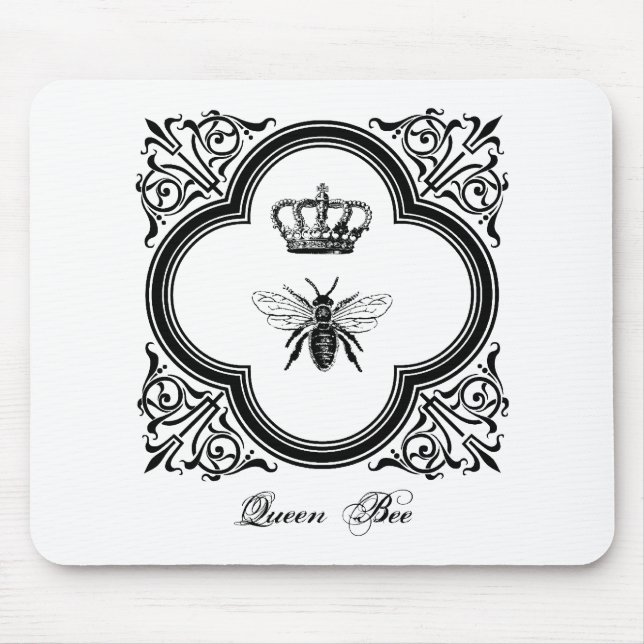Queen Bee Mouse Pad (Front)