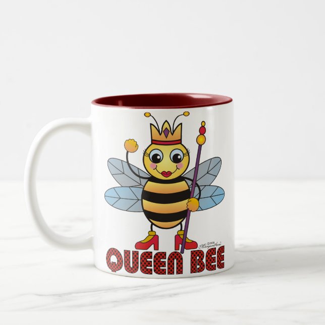 Queen Bee Mug (Left)