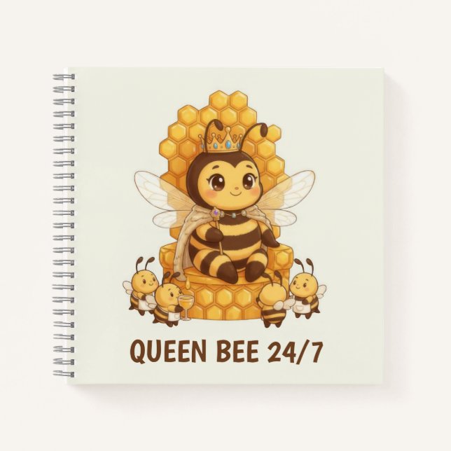 Queen Bee Notebook (Front)
