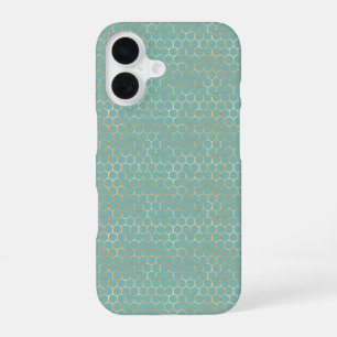 Queen Bee Pattern iPhone 16 Case