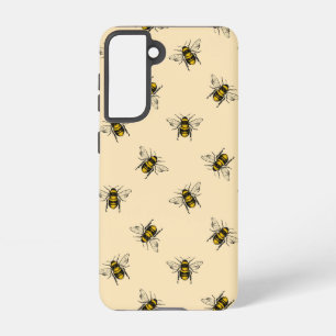 Queen Bee Pattern Samsung Galaxy Case