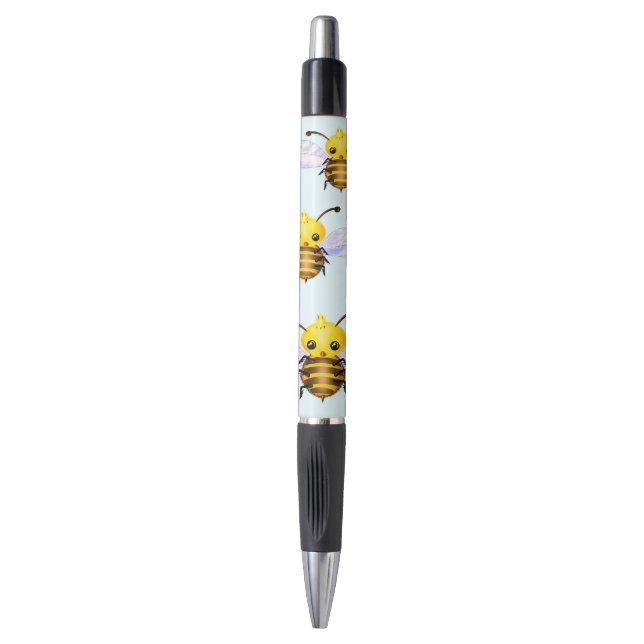 Queen Bee Pen - Your Colour - Text (Front Vertical)
