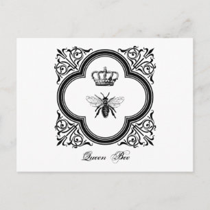 Queen Bee Postcard