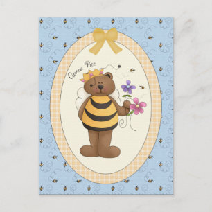 Queen Bee - Postcard