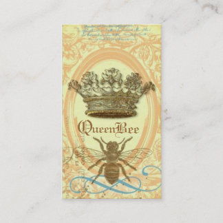 Queen Bee Royal Crown Business Card