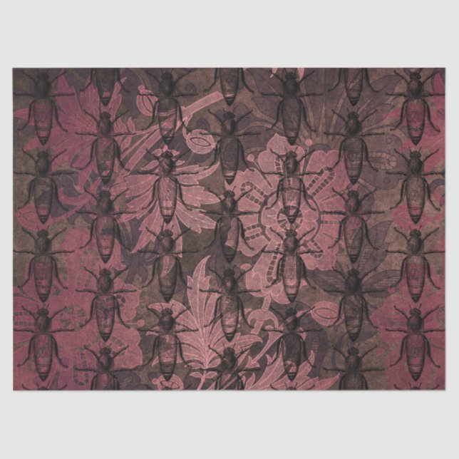 Queen Bee Series Design 52 Tissue Paper (Front)