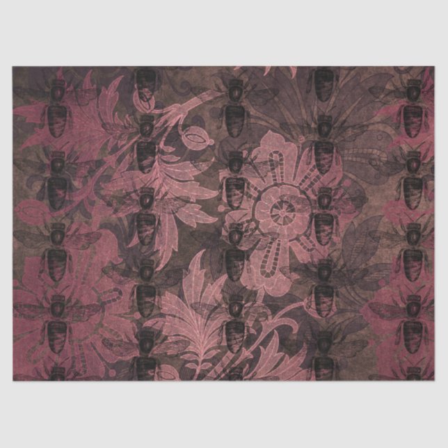 Queen Bee Series Design 54 Tissue Paper (Front)