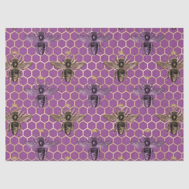 Queen Bee Series Design 5 Tissue Paper (Front)