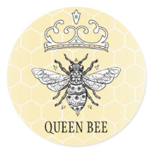 Queen Bee Sticker | Personalise It!