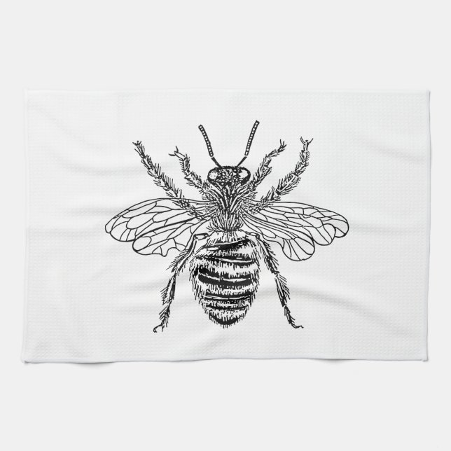 Queen Bee Tea Towel (Horizontal)