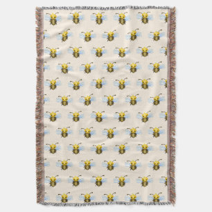Queen Bee Throw Blanket