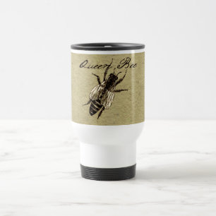 Queen Bee Wildlife Bug Insect Travel Mug