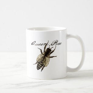 Queen Bee Wildlife Flying Bug Insect Coffee Mug