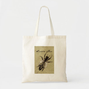 Queen Bee Wildlife Flying Bug Insect Tote Bag