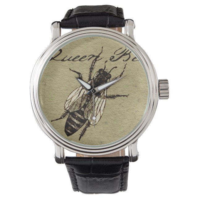 Queen Bee Wildlife Flying Bug Insect Watch (Front)